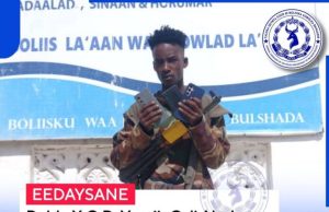 Booliska Soomaaliya oo gacanta ku dhigay askar dhac ka geysanaystay Duleedka Muqdisho