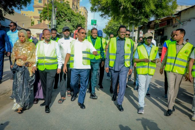 Ololaha Nadaafadda iyo Bilicda Muqdisho oo Si Rasmi ah Looga Daahfuray Waddada Wadnah