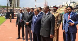 Madaxweyne Xasan Sheekh oo ka qaybgalay Aaska Qaran ee Raila Odinga ee Nairobi