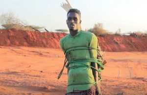 Cabdifitaax Cali Xasan oo lagu toogtay fagaare ku yaala duleedka degmada Guriceel