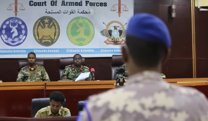 Maxkamadda Ciidamada Qalabka sida oo la horgeeyay Askar ku eedeysan dhac & dhaawac ay gaysteen