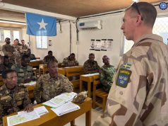 Sweden oo ciidamo kooban usoo dirtay Soomaaliya si ay u caawiyaan ciidanka xoogga dalka