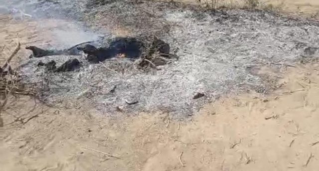 Saddex eedeysane oo loo soo xiray dilkii iyo gubistii nin dhimirka la’ ee ka dhacay Wanlaweyn