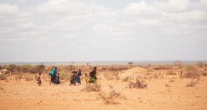 Qoysas horleh oo Abaar darteed uga barakacay Gobolka Bakool