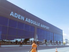 Xiisad ka taagan Garoonka Aadan Cadde ee Muqdisho