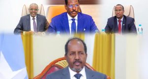 Madaxweynaha waqtigiisaa sii dhammanayo iyo Madaxda dowlad-goboleedyada oo kulan ku yeeshay Muqdisho