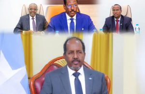 Madaxweynaha waqtigiisaa sii dhammanayo iyo Madaxda dowlad-goboleedyada oo kulan ku yeeshay Muqdisho