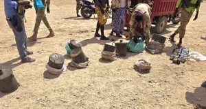 Ciidamada amaanka oo gacanta ku dhigay qaraxyo culus oo loo soo waday Muqdisho Ciidamada amaanka oo gacanta ku dhigay qaraxyo culus oo loo soo waday Muqdisho