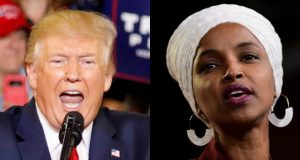Trump: Ilhan Cumar waxay ka timid dal ku jira xaaladda ugu liidata adduunka