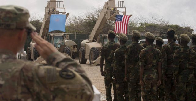 Mareykanka oo hoos u dhigay daahfurnaanta howlgalladiisa milatari ee Soomaaliya