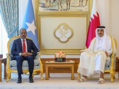 Madaxweyne Xasan Shiikh oo xaaladda dalka kala hadlay Amiirka Qadar