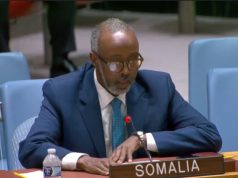 Wakiilka Soomaaliya u fadhiya qaramada Midoobay oo wajahaya cadaadis iyo baaris ka imanaysa dhinaca Maraykanka