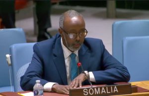 Wakiilka Soomaaliya u fadhiya qaramada Midoobay oo wajahaya cadaadis iyo baaris ka imanaysa dhinaca Maraykanka