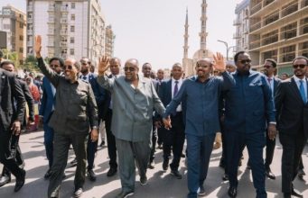 Ra’iisul Wasaaraha Itoobiya oo Jigjiga ku soo dhaweeyay madaxweynayaasha Jabuuti iyo Soomaaliya