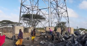 Ciidamada Kenya oo burburiyay xaruun shirkadda Hormuud ku lahayd gobolka Jubbada Hoose