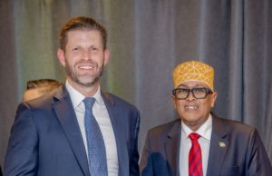 Madaxweynaha Somaliland oo fursado maalgashi usoo bandhigay Eric Trump