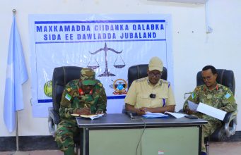 Maxkamadda Ciidanka Qalabka Sida iyo Dambiyada Culus ee Dawlada Jubaland oo maanta u fariisatay kiis dacawadeed ciiqaab ah
