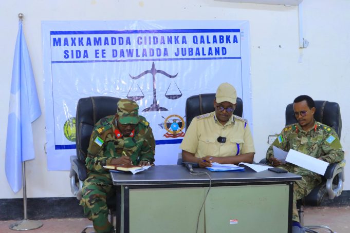 Maxkamadda Ciidanka Qalabka Sida iyo Dambiyada Culus ee Dawlada Jubaland oo maanta u fariisatay kiis dacawadeed ciiqaab ah