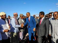 Ra’iisul wasaare Xamse oo u safraya magaalada Dhuusamareeb