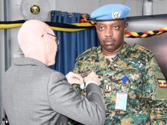 Ciidamada Uganda ee ilaaliya Xafiiska QM ee Muqdisho oo la abaalmariyay