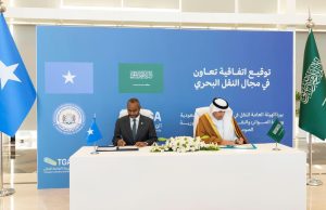 Soomaaliya & Sacuudiga oo ku heshiiyay horumarinta Dekedaha iyo Iskaashiga labada Dal