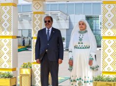 Madaxweyne Xasan Sheikh oo gaaray Addis Ababa si uu uga qeyb galo shir madaxeedka 39aad ee Midowga Afrika