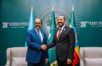 Madaxweyne Xasan Shiikh oo la kulmay Ra’iisul wasaaraha Itoobiya