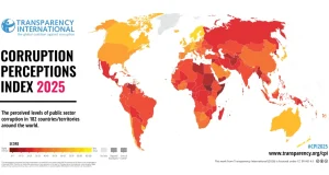 Transparency International oo daabacday Tusaha Aragtida Musuqmaasuqa ee 2025, Sannadkii saddexaad oo xiriir ah