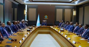 Shirka Dowladda Federaalka iyo Mucaaradka oo ka socda Villa Somalia