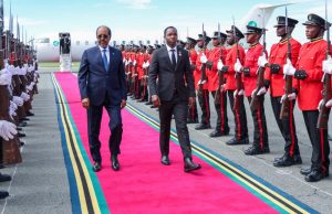 MW JFS oo gaaray Tanzania si uu uga qaybgalo Shir madaxeedka EAC