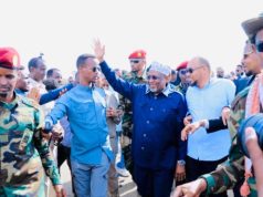 Guddoomiyaha Golaha Shacabka iyo wafdi wasiiro uu hogaaminayo oo gaaray Baydhabo