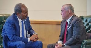 Madaxweyne Xasan Shiikh oo khadka Taleefanka kula hadlay dhigiisa dalka Jordan