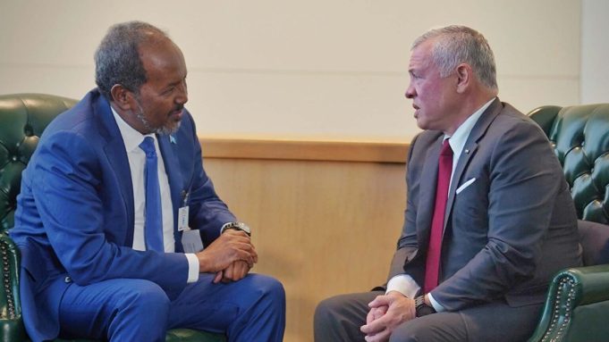 Madaxweyne Xasan Shiikh oo khadka Taleefanka kula hadlay dhigiisa dalka Jordan
