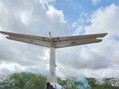 Diyaarad safarkeedu ahaa Mandheera & Nairobi oo shil gashay