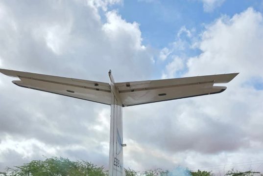 Diyaarad safarkeedu ahaa Mandheera & Nairobi oo shil gashay