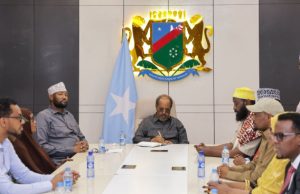 Madaxweyne Xasan Sheekh oo Baydhabo kulan kula yeeshay Odayaasha Dhaqanka Koonfur Galbeed