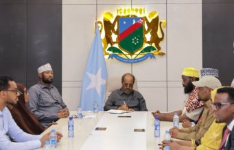 Madaxweyne Xasan Sheekh oo Baydhabo kulan kula yeeshay Odayaasha Dhaqanka Koonfur Galbeed
