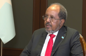 MW Xasan Sheekh Maxamuud oo Baydhabo ku wajahan