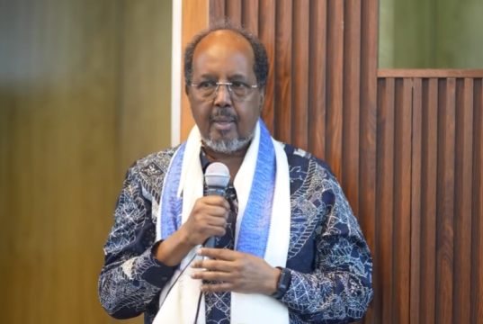 MW Xasan Sheekh & Xubno katirsan Mucaaradka oo ka qaybgalaya Caleemasaarka Ugaas Cabdirisaaq Ugaas Faracadde