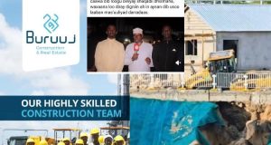 Shirkada Alburuuj oo lumisay magaca iyo sumcaddii ay ku lahayd suuqa dhismaha ee Muqdisho