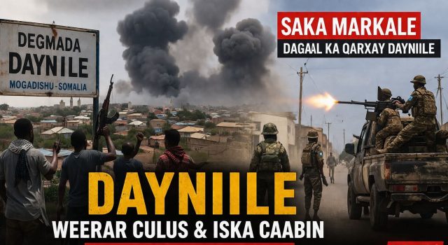 Degmada Dayniile ee magaalada Muqdisho oo saaka markale wajahday weerar culus