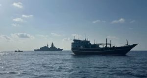 Ciidamada Badda Midowga Yurub oo Badbaadiyay Dooni Irani ah oo Lagu Afduubtay Xeebaha Soomaaliya