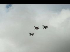 Magaalada Muqdisho oo shalay lagu arkay saddex diyaaradood oo nooca F-16