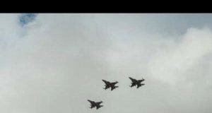 Magaalada Muqdisho oo shalay lagu arkay saddex diyaaradood oo nooca F-16