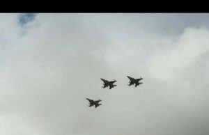 Magaalada Muqdisho oo shalay lagu arkay saddex diyaaradood oo nooca F-16