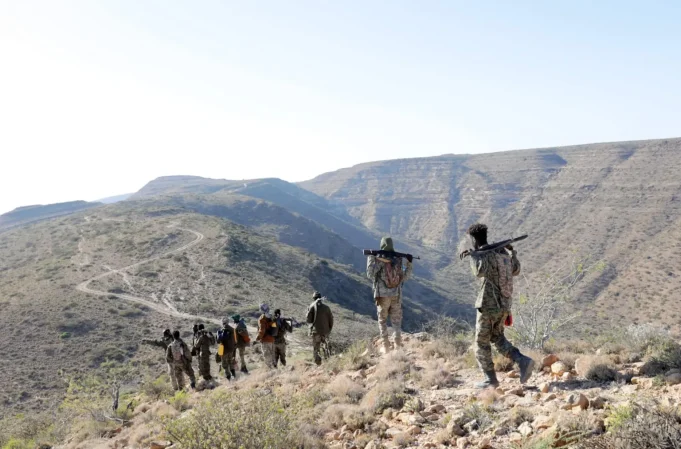 Ciidamada Ammaanka Puntland & Daacish oo ku dagaalamay Calmiskaad