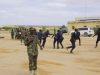Ciidamo ka tirsan Birmadka Puntland oo ka cabanaya mushaar la’aan oo gadood ka sameeyay xerada 54-aad ee Garoowe