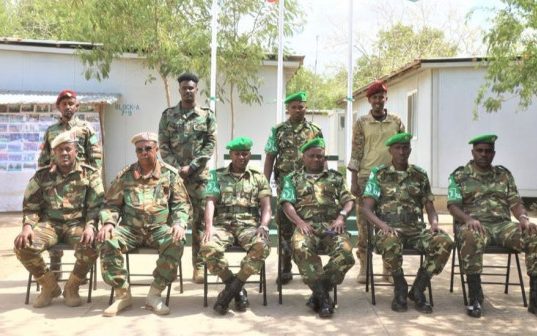 AUSSOM iyo Ciidanka Xoogga Dalka oo xoojinaya iskaashiga amniga Shabeellaha Dhexe