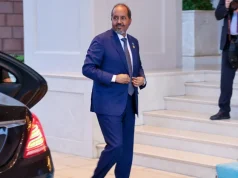 Xasan Sheekh Maxamuud oo Uganda uga qaybgalaya Shirka looga hadlayo Mustaqbal AUSSOM