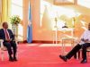 Xasan Sheekh iyo Museveni oo ka wada hadlay amniga Soomaaliya ka hor shirka AUSSOM